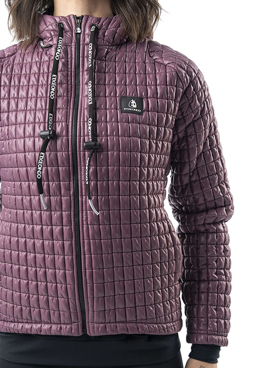 CHAQUETA URKA FEM - BERENJENA